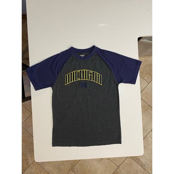 Pro Edge Michigan Baseball Short Sleeve Tshirt - Picture 1 of 10